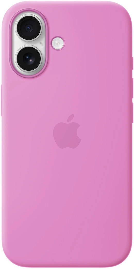 Apple iPhone 17 Silikon Case mit MagSafe Leuchtendes Lavendel